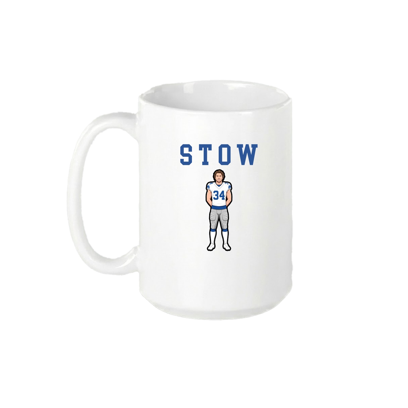 15oz Coffee Mug — Shirsey in White
