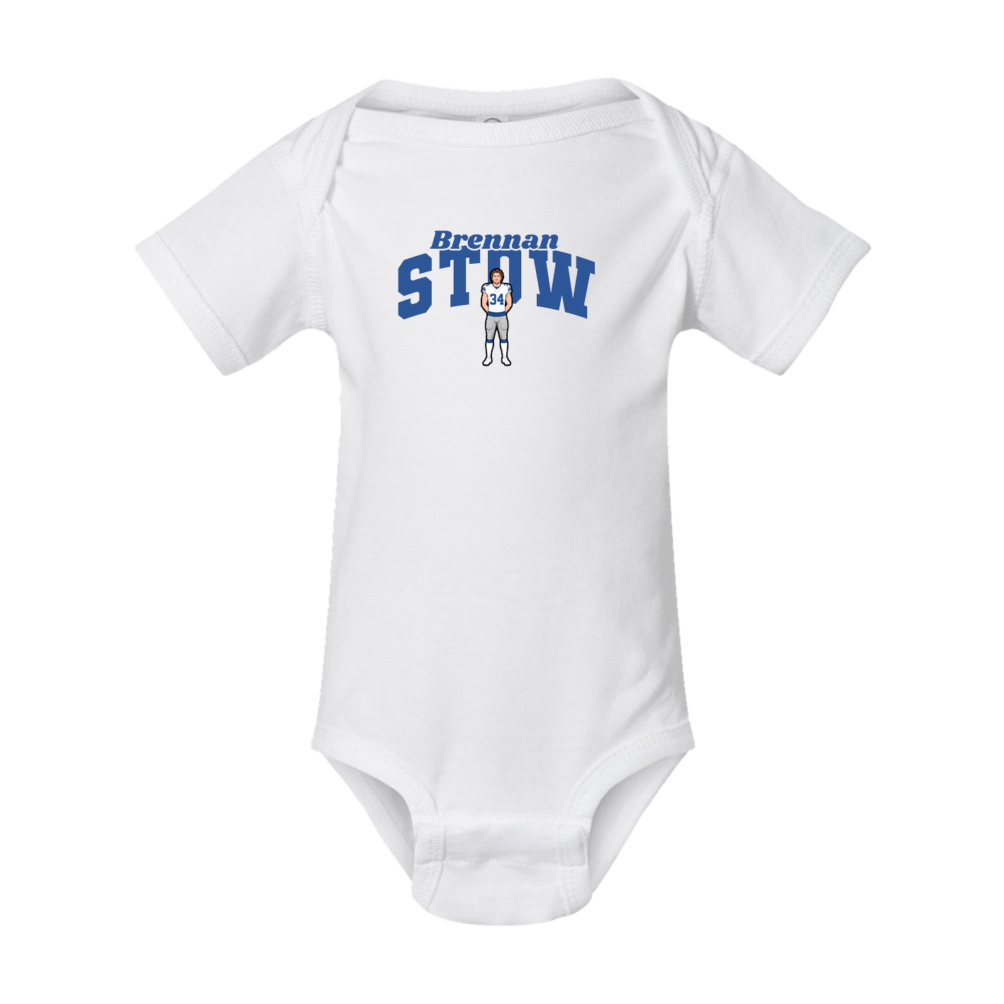 Baby Onesie — Signature Arch in White