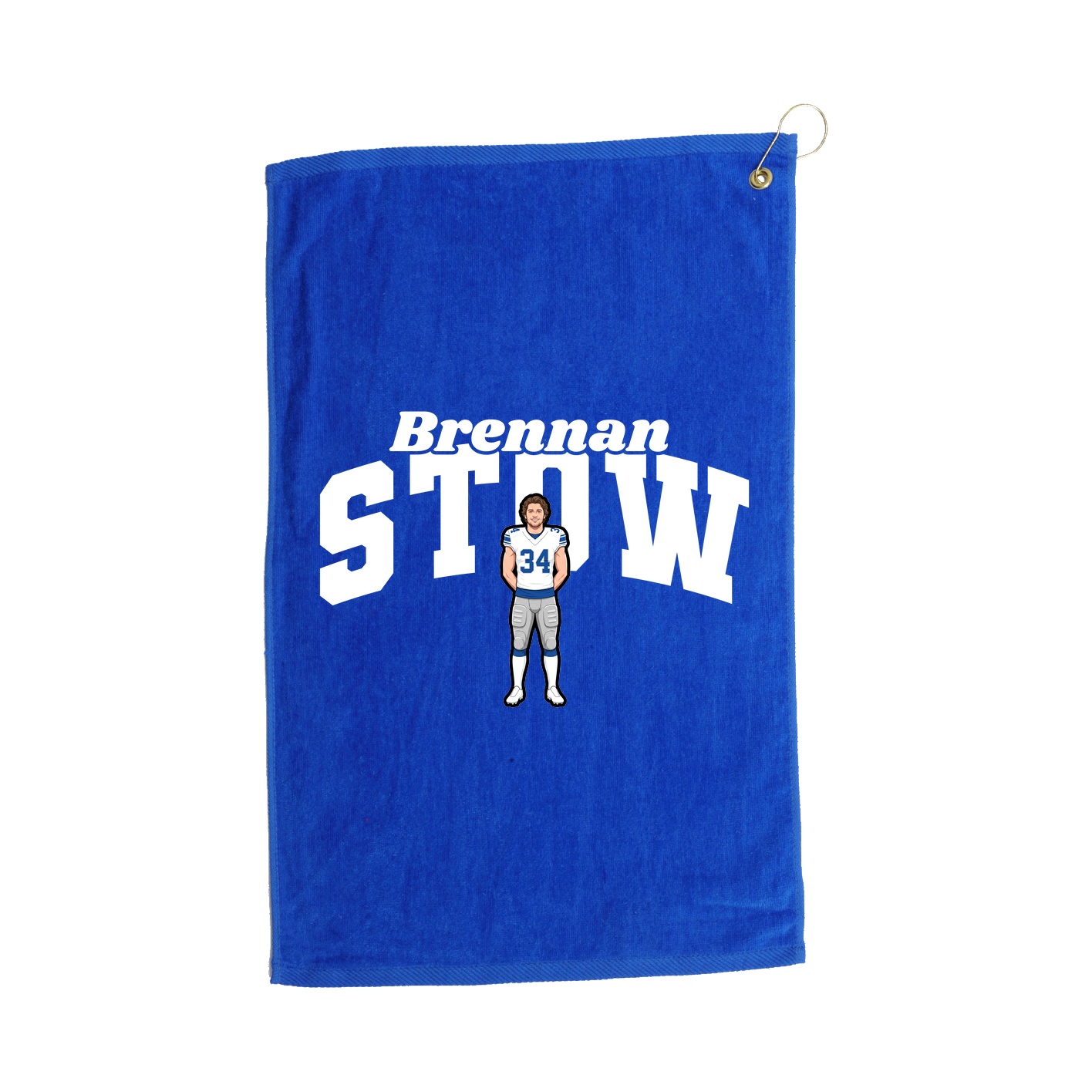 Golf Towel — Signature Arch in Royal