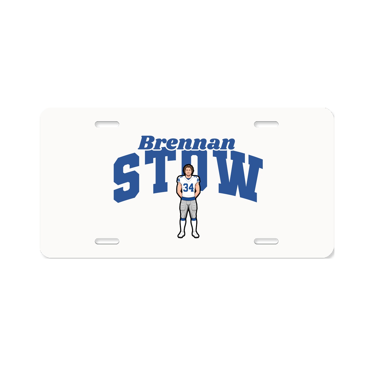 License Plate — Signature Arch in Classic