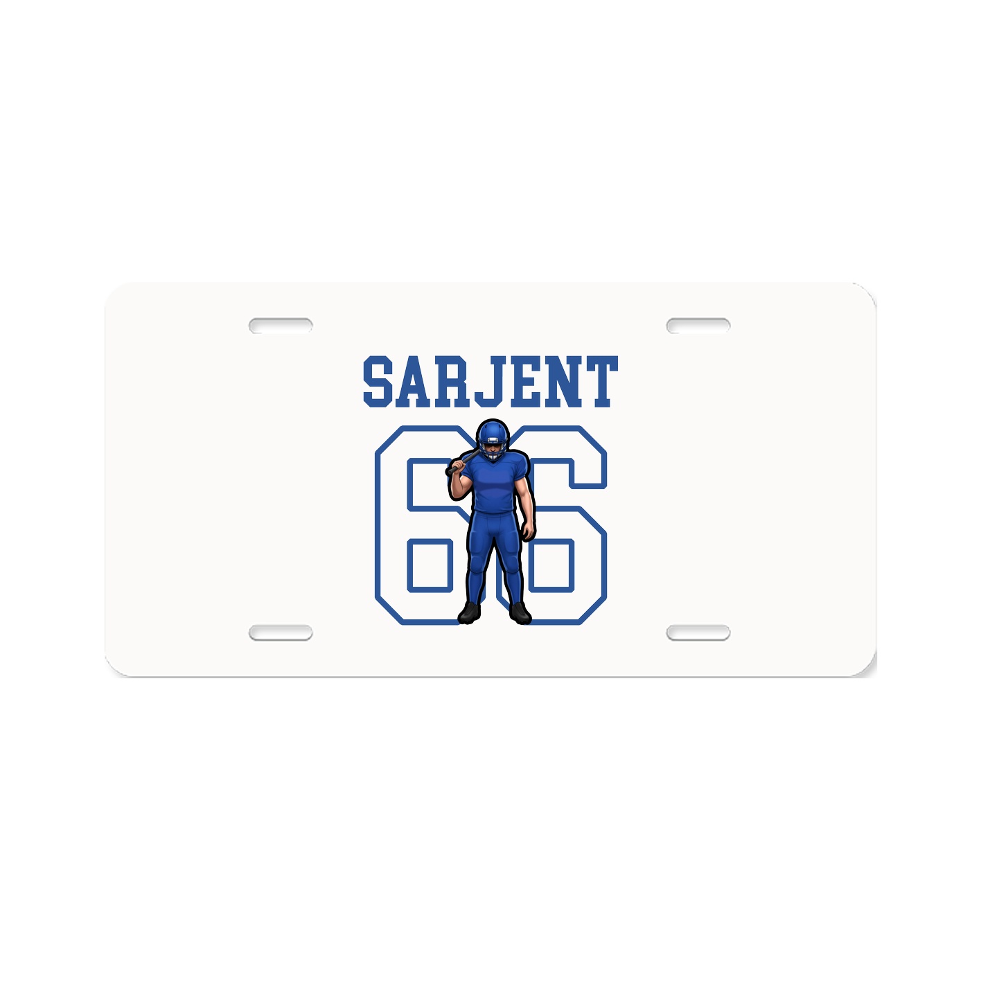 License Plate — Shirsey in Classic