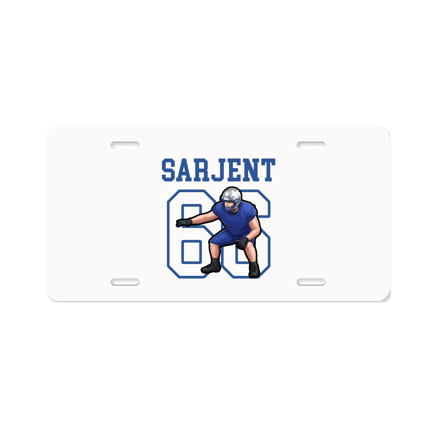 License Plate — Shirsey in Classic