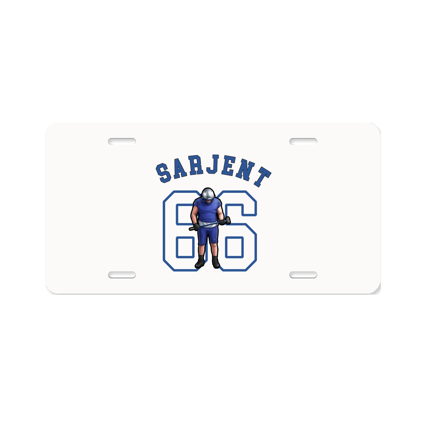 License Plate — Shirsey Arch in Classic