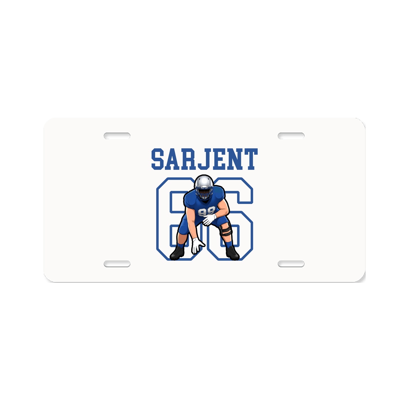 License Plate — Shirsey in Classic