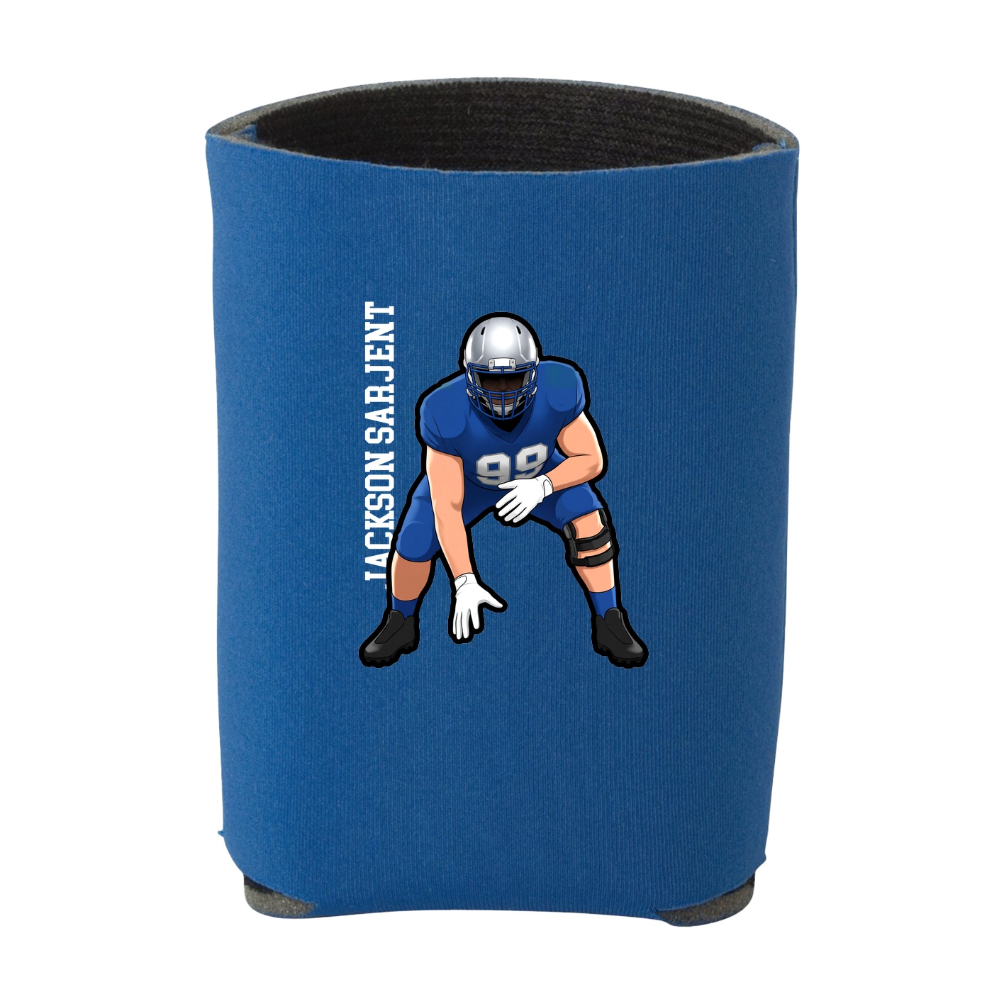 Can Holder — Name Vertical in Royal