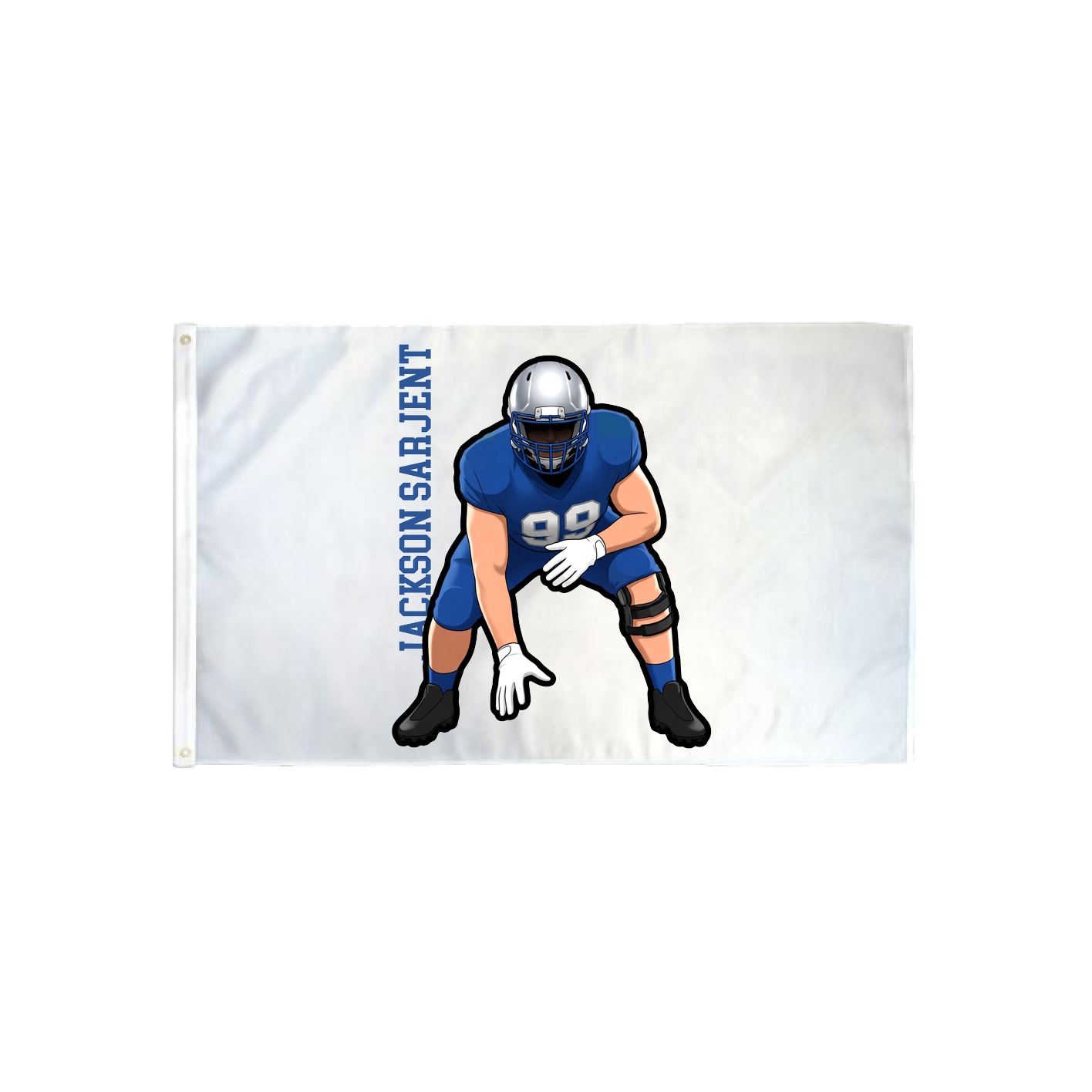 3x5 Flag — Name Vertical in Classic
