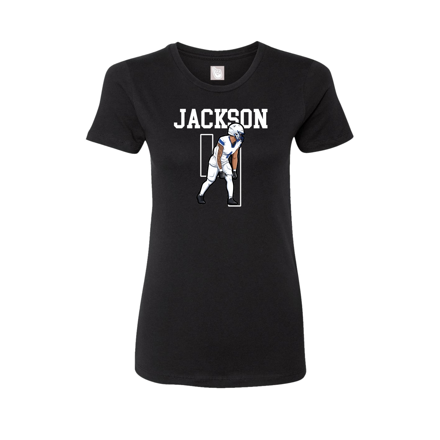 Fitted Women's Tee — Shirsey in Black