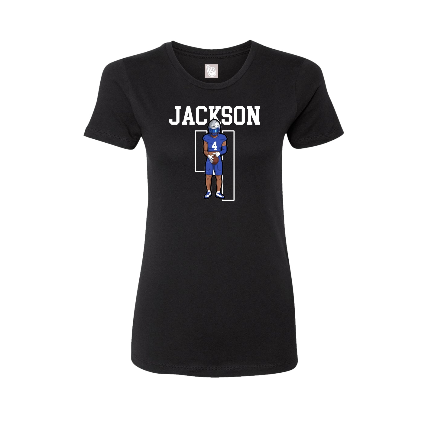 Fitted Women's Tee — Shirsey in Black