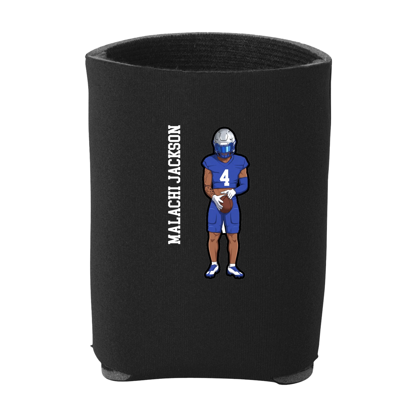 Can Holder — Name Vertical in Black