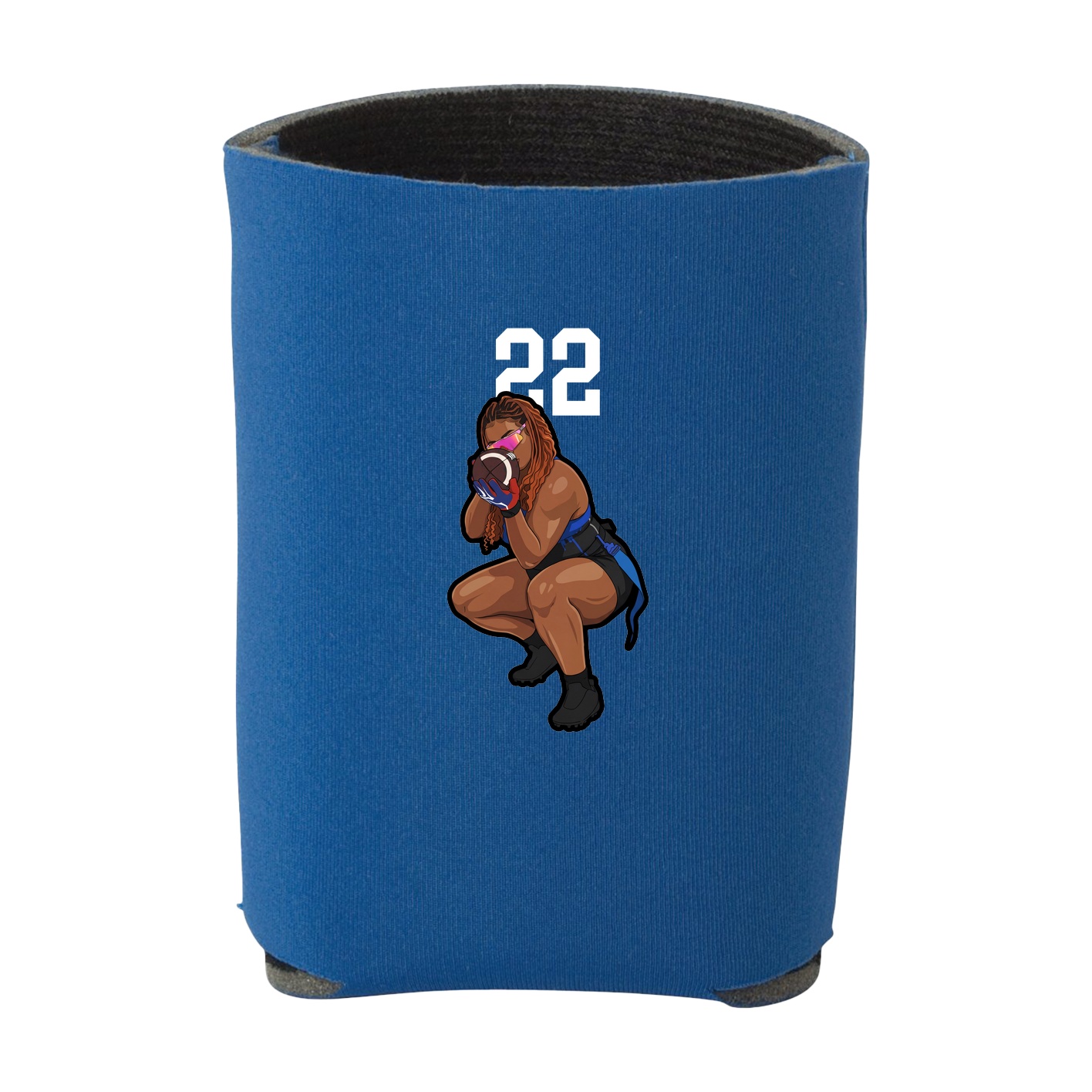 Can Holder — Number Top in Royal