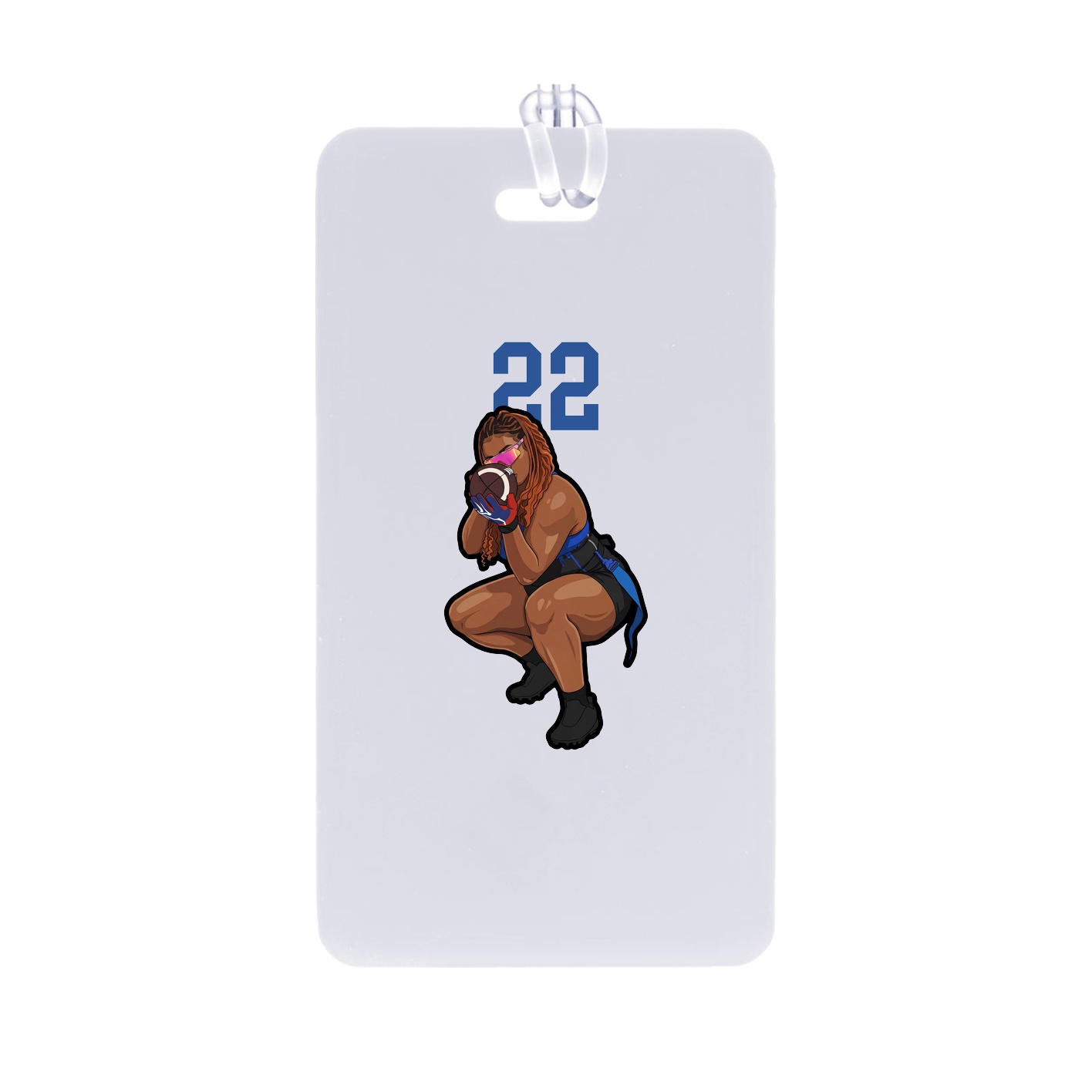 Bag Tag — Number Top in Classic