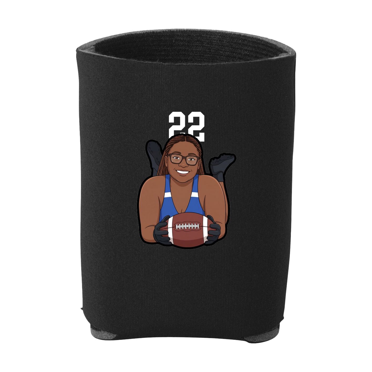 Can Holder — Number Top in Black