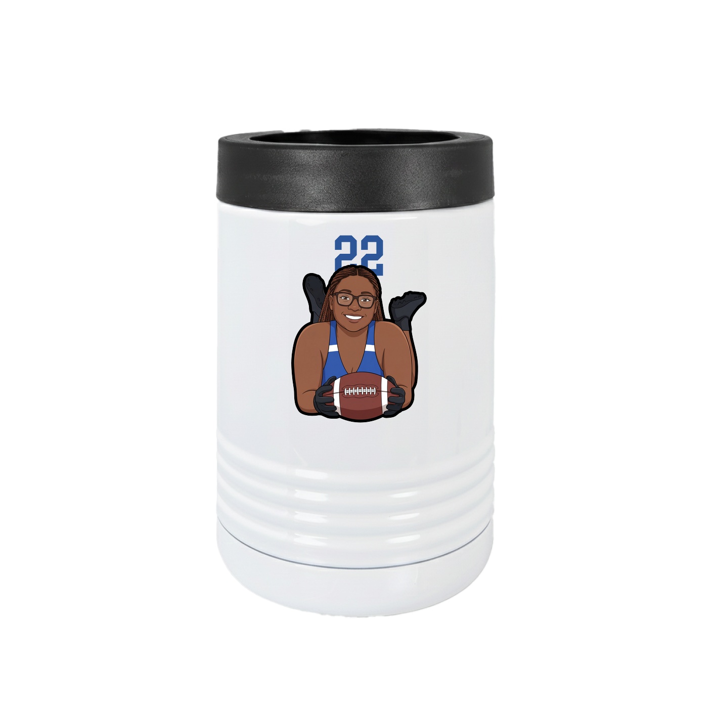 Beverage Holder — Number Top in White