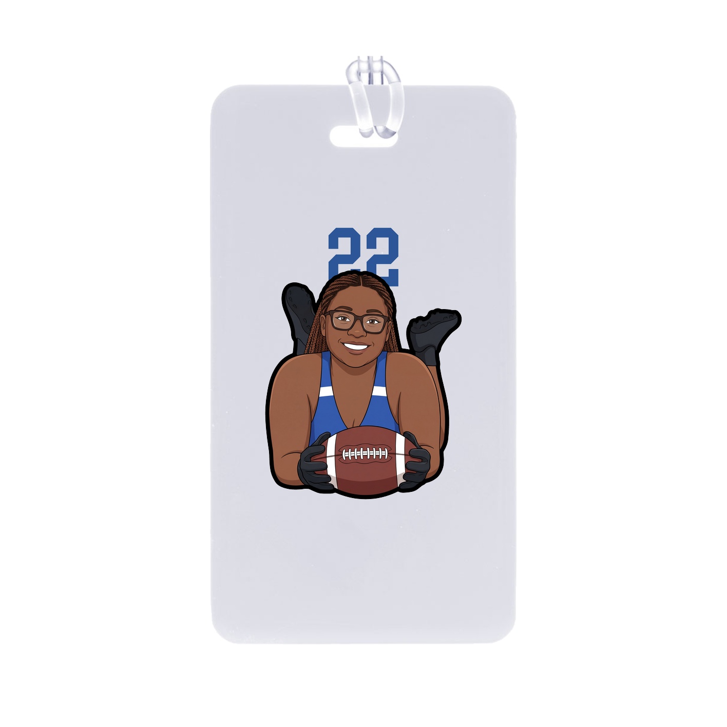 Bag Tag — Number Top in Classic