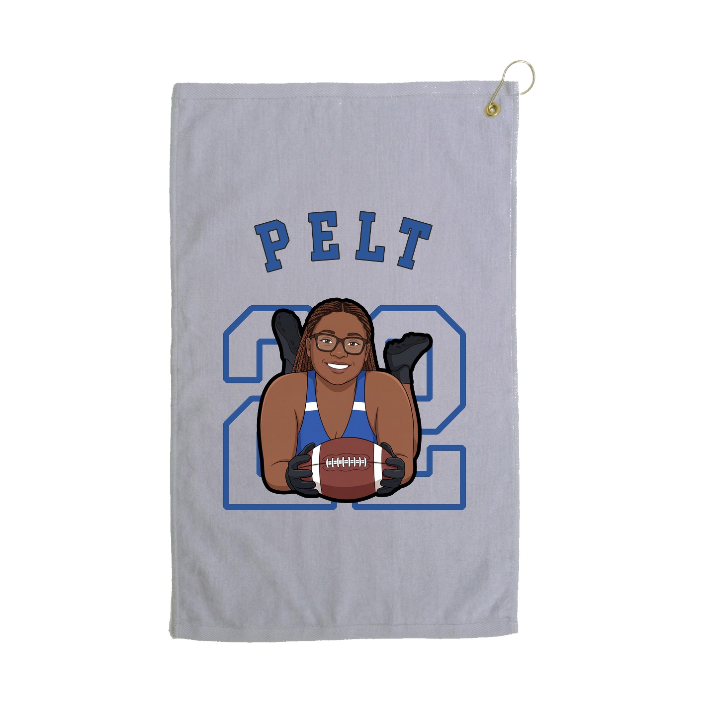 Golf Towel — Shirsey Arch in Grey