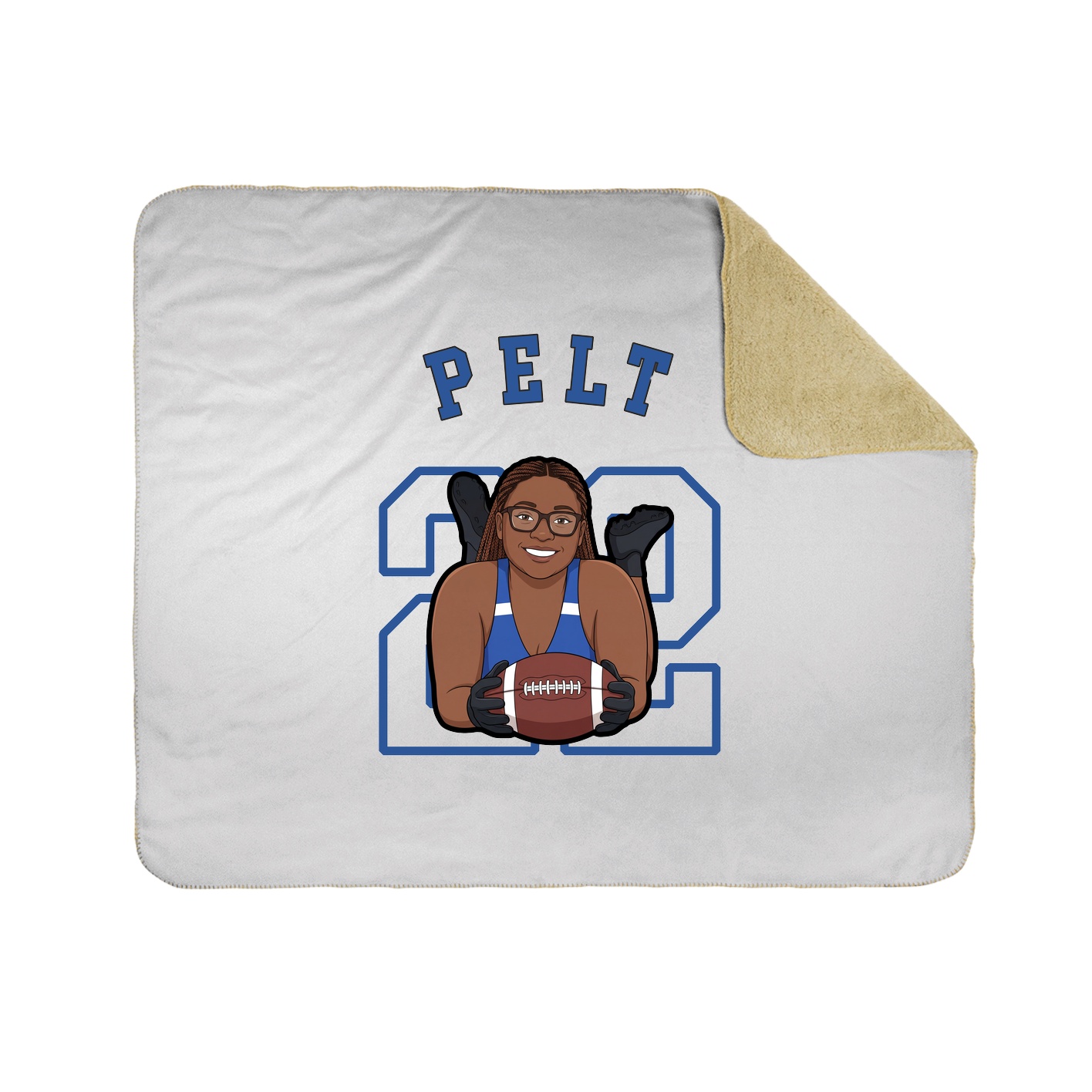 Throw Blanket — Shirsey Arch in White