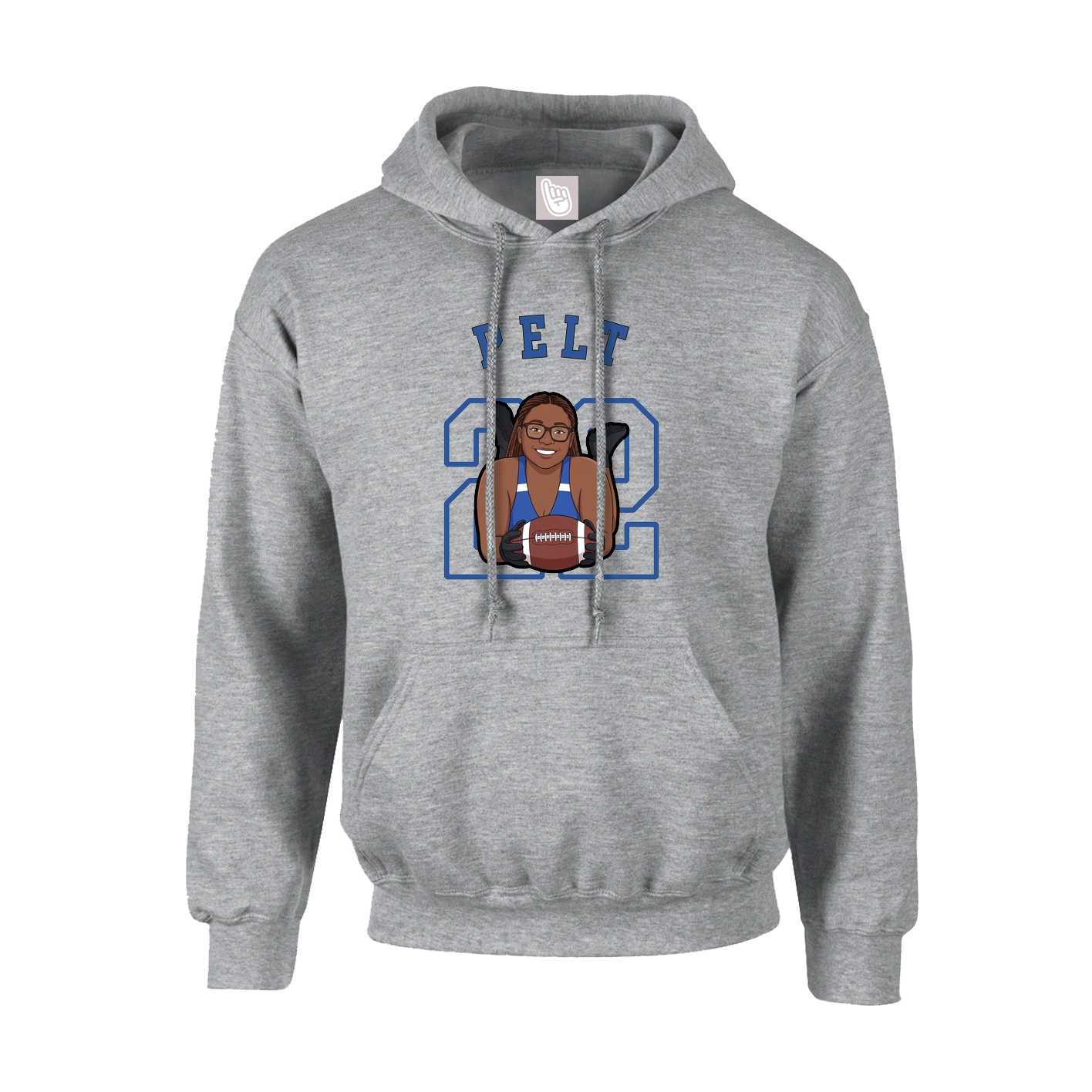 Hoodie — Shirsey Arch in Grey