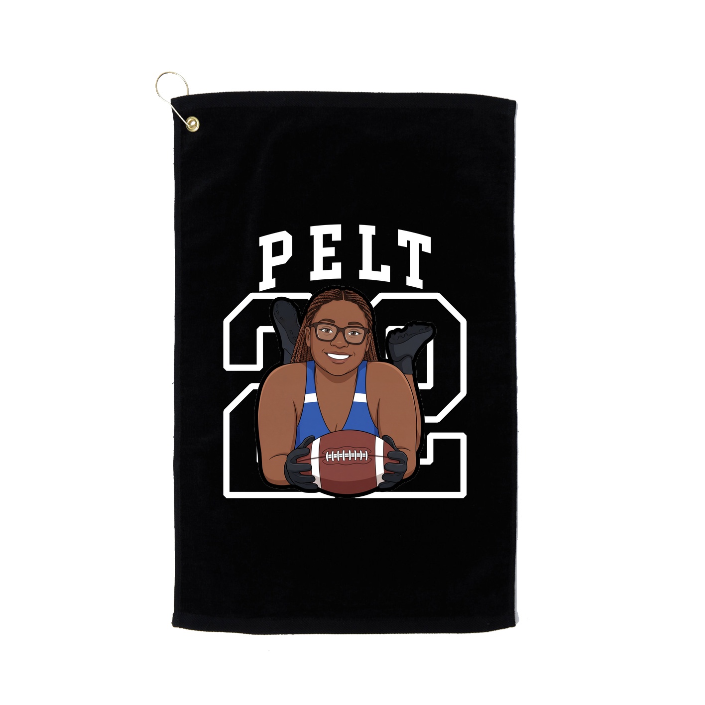 Golf Towel — Shirsey in Black