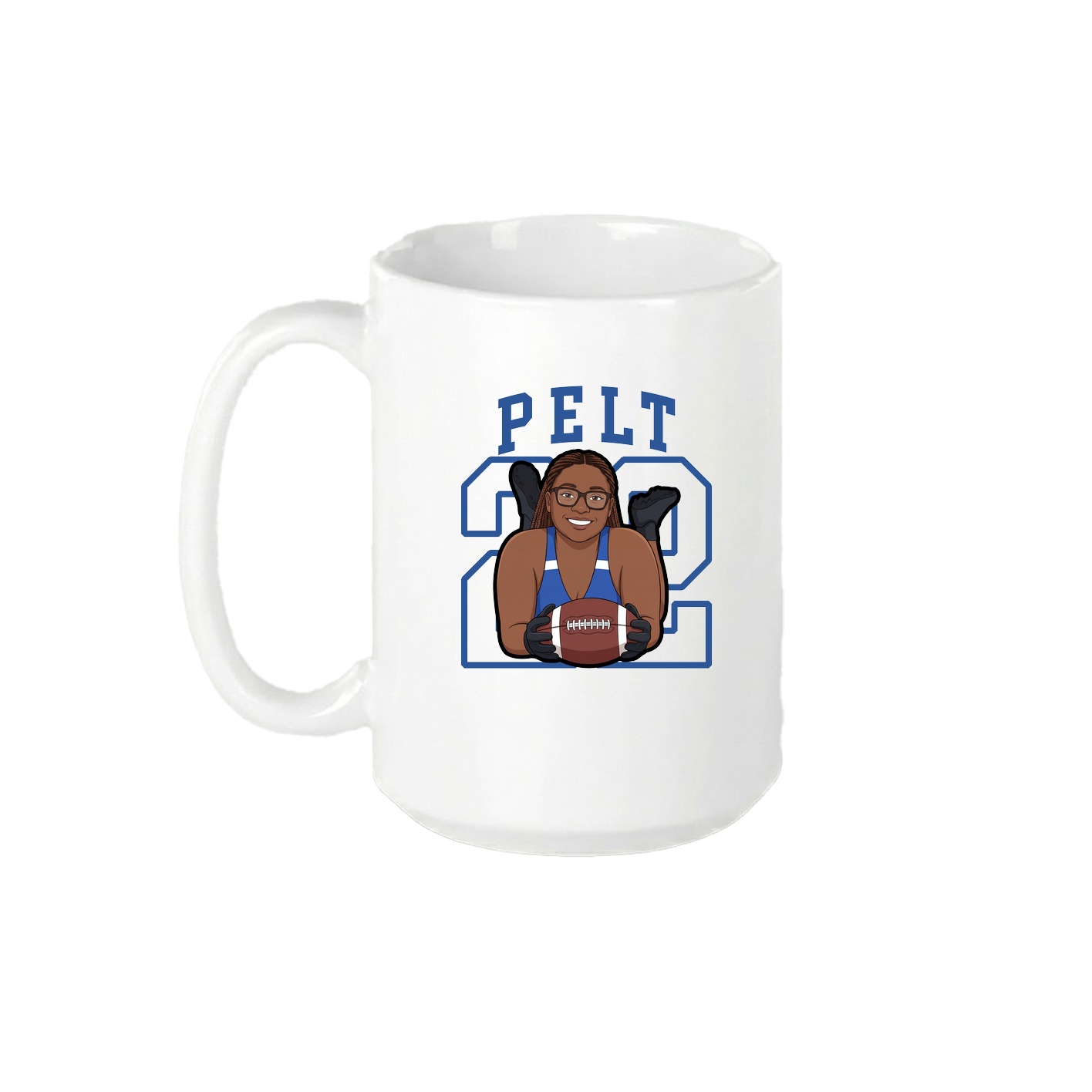 15oz Coffee Mug — Shirsey in White