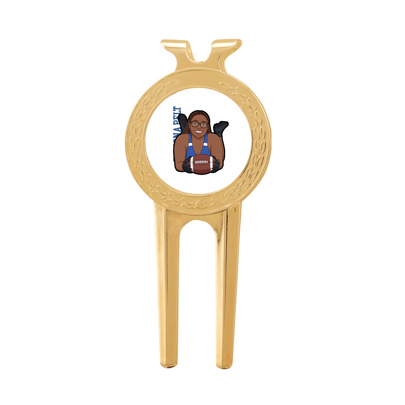 Divot Tool with Ball Marker — Name Vertical in Classic
