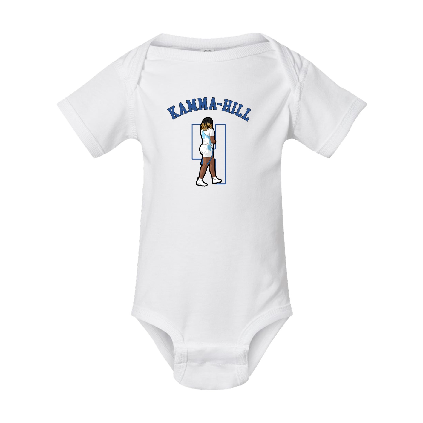 Baby Onesie — Shirsey Arch in White