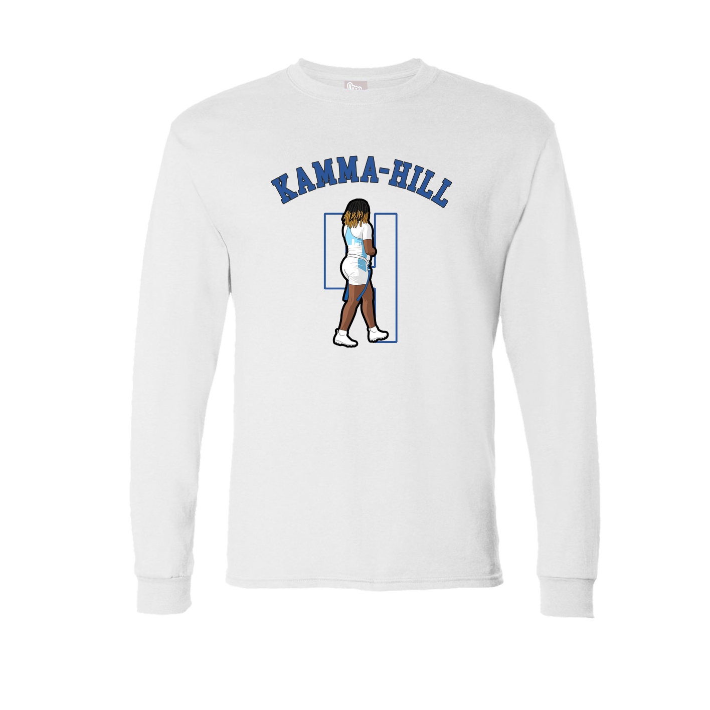 Long Sleeve Tee — Shirsey Arch in White