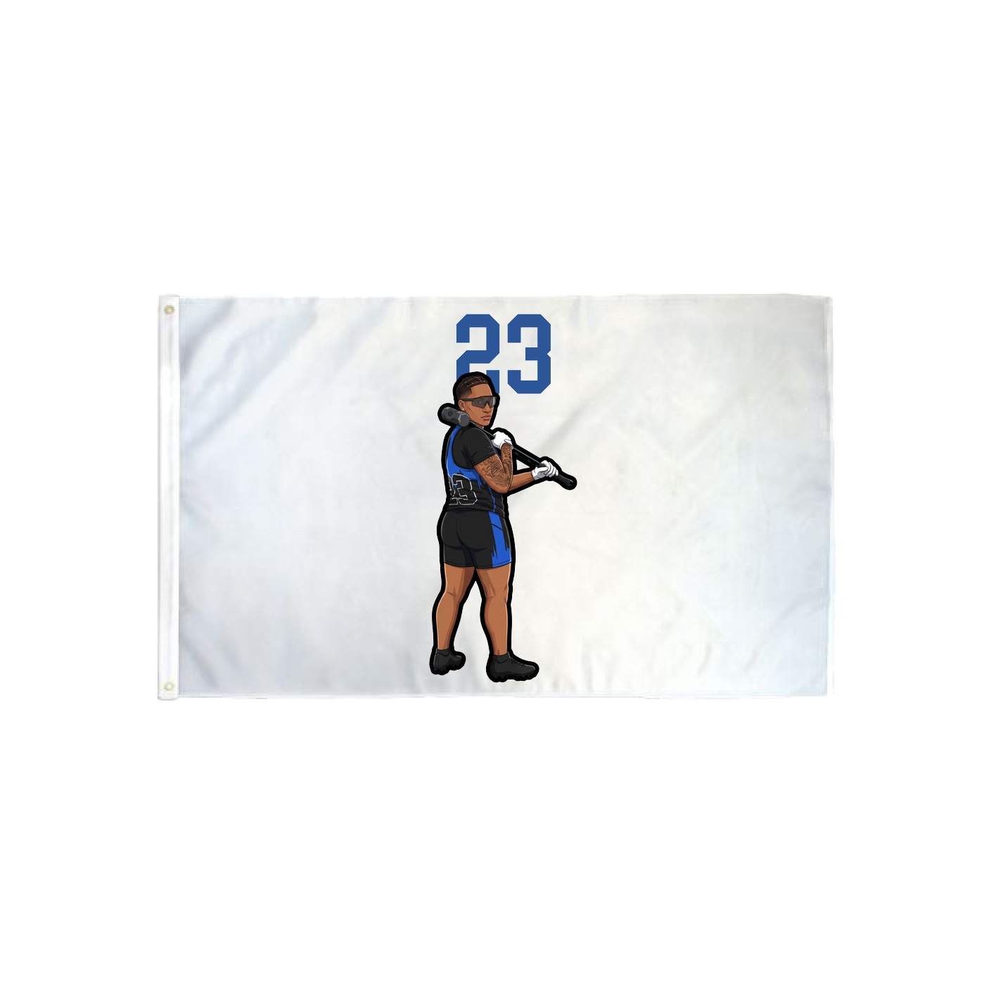 3x5 Flag — Number Top in Classic