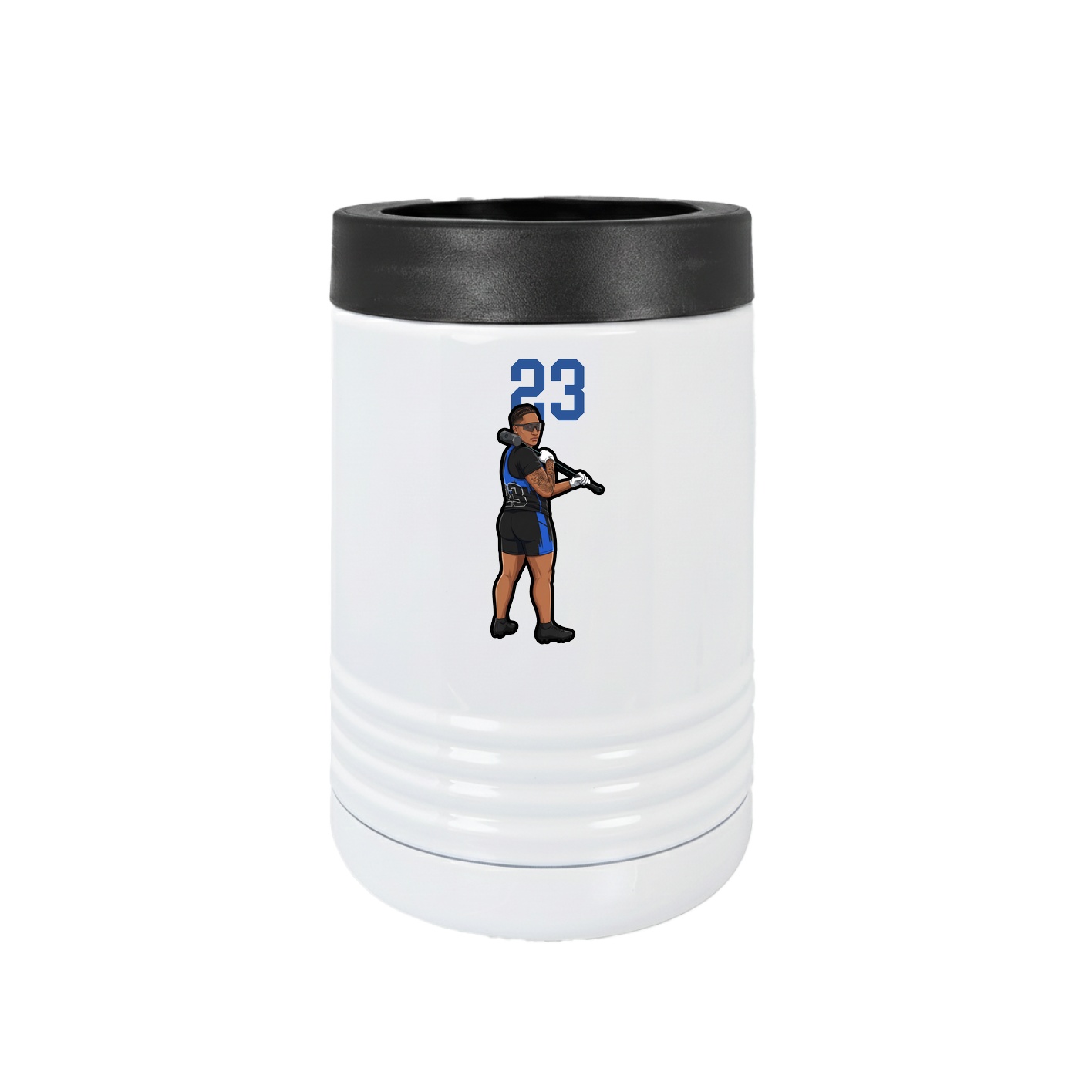 Beverage Holder — Number Top in White