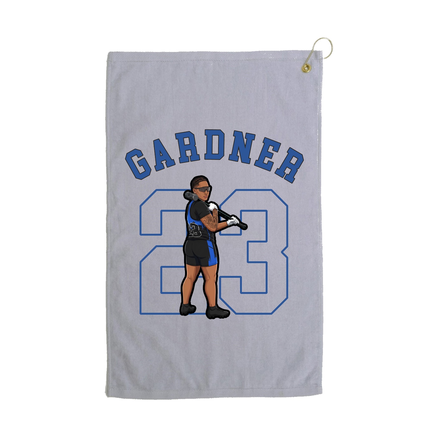 Golf Towel — Shirsey Arch in Grey