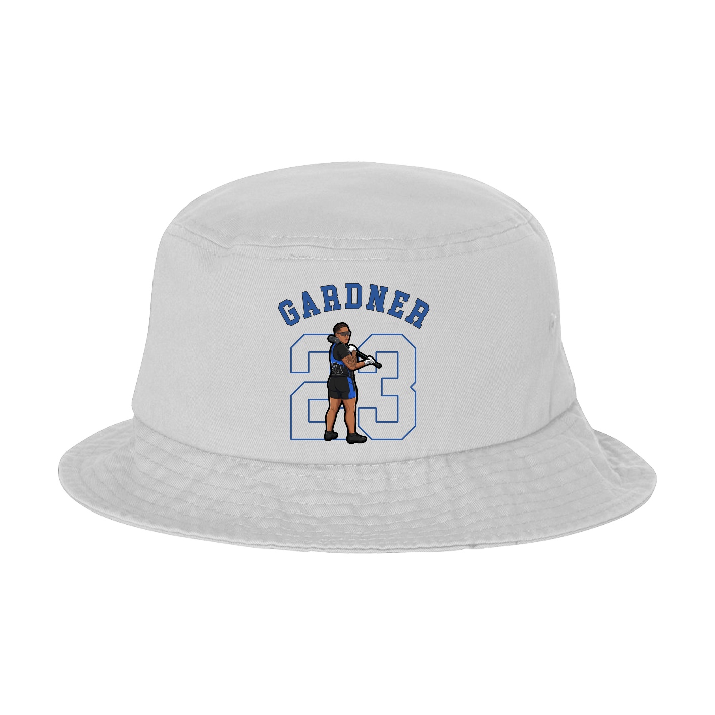 Bucket Cap — Shirsey Arch in White