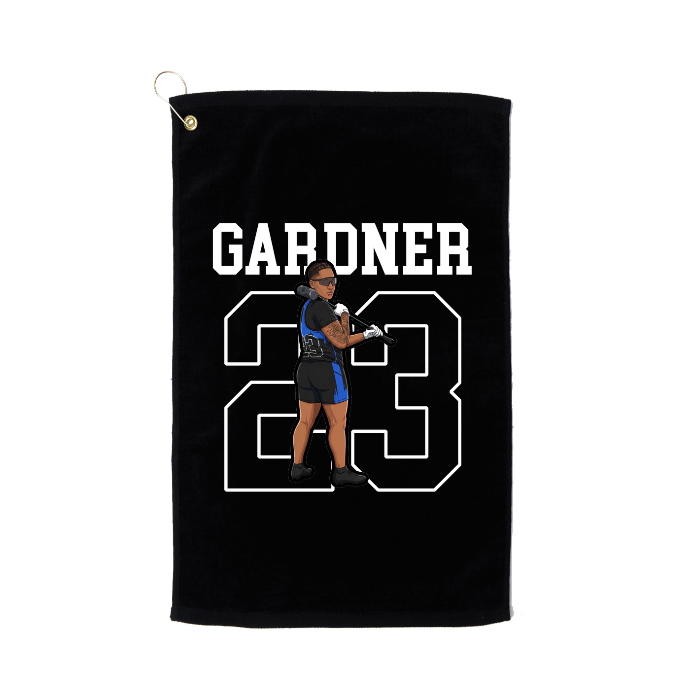 Golf Towel — Shirsey in Black