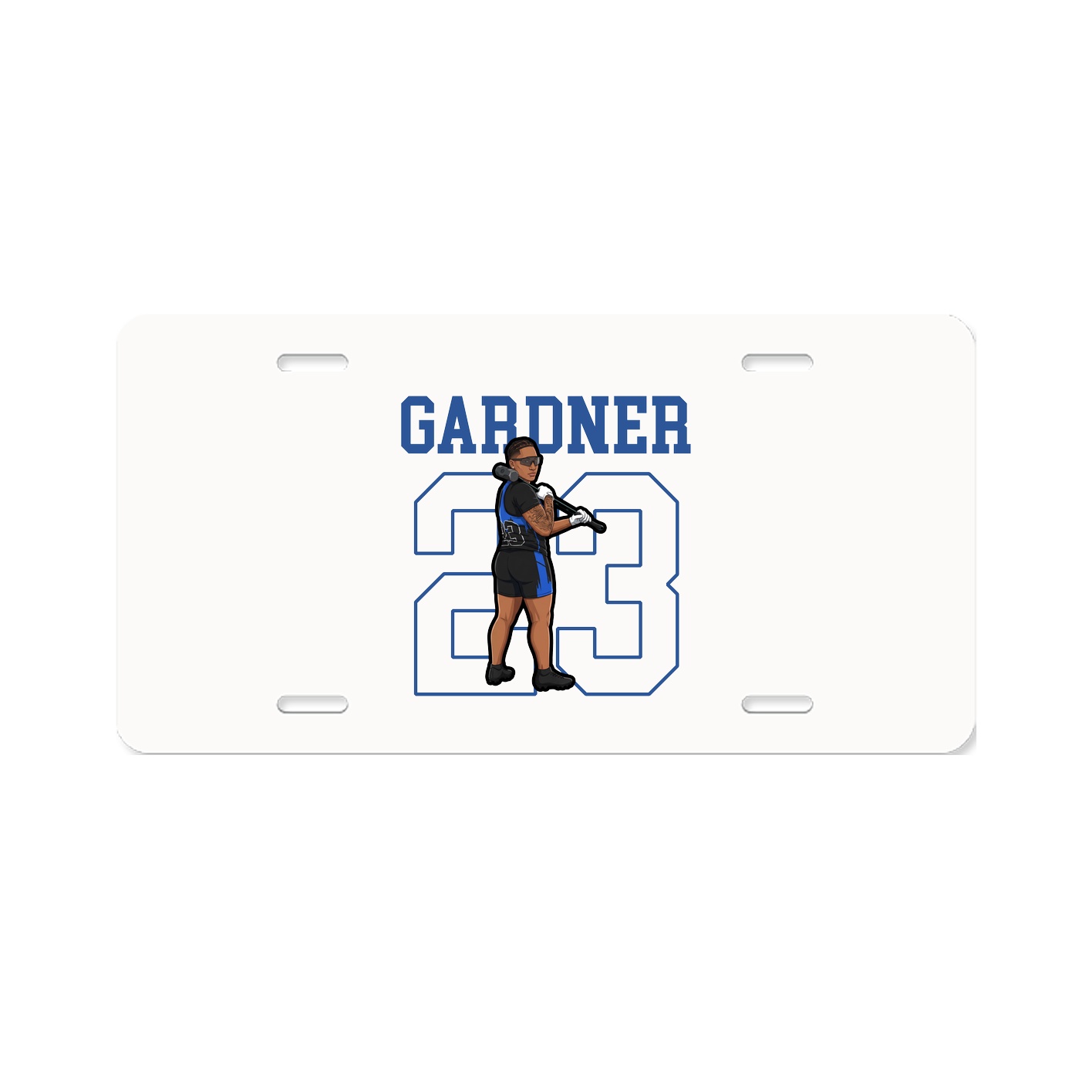 License Plate — Shirsey in Classic