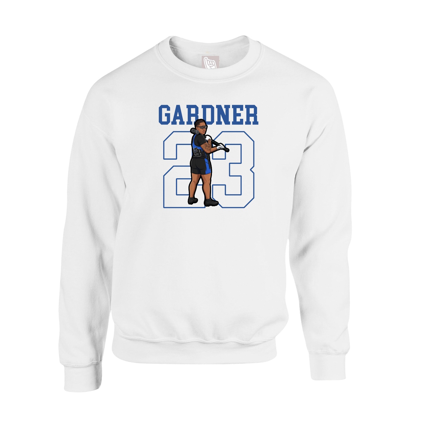 Fleece Crew — Shirsey in White