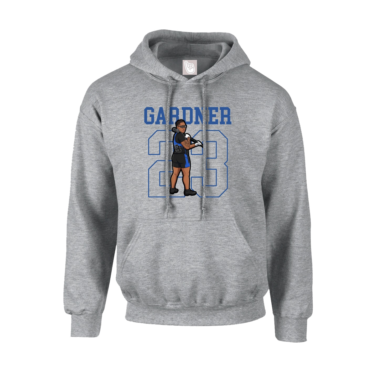 Youth Hoodie — Shirsey in Grey