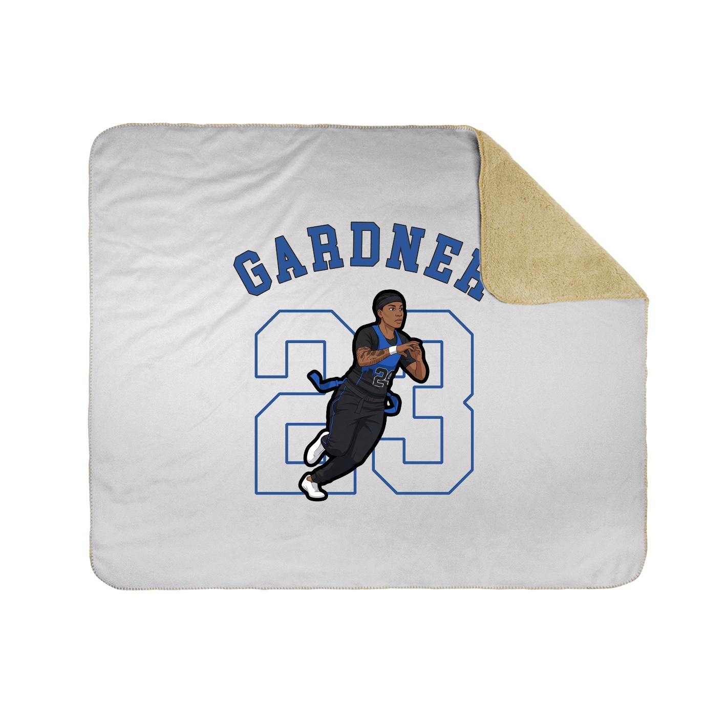 Throw Blanket — Shirsey Arch in White