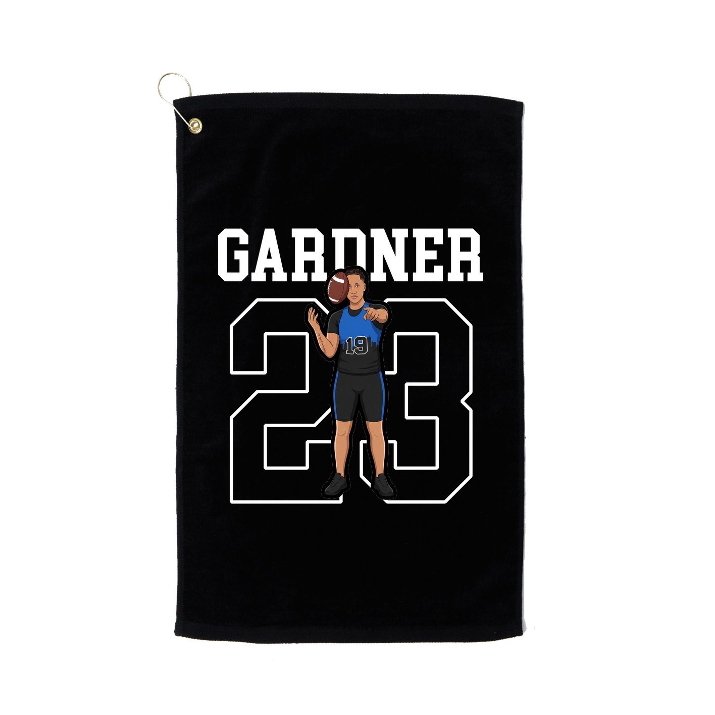 Golf Towel — Shirsey in Black
