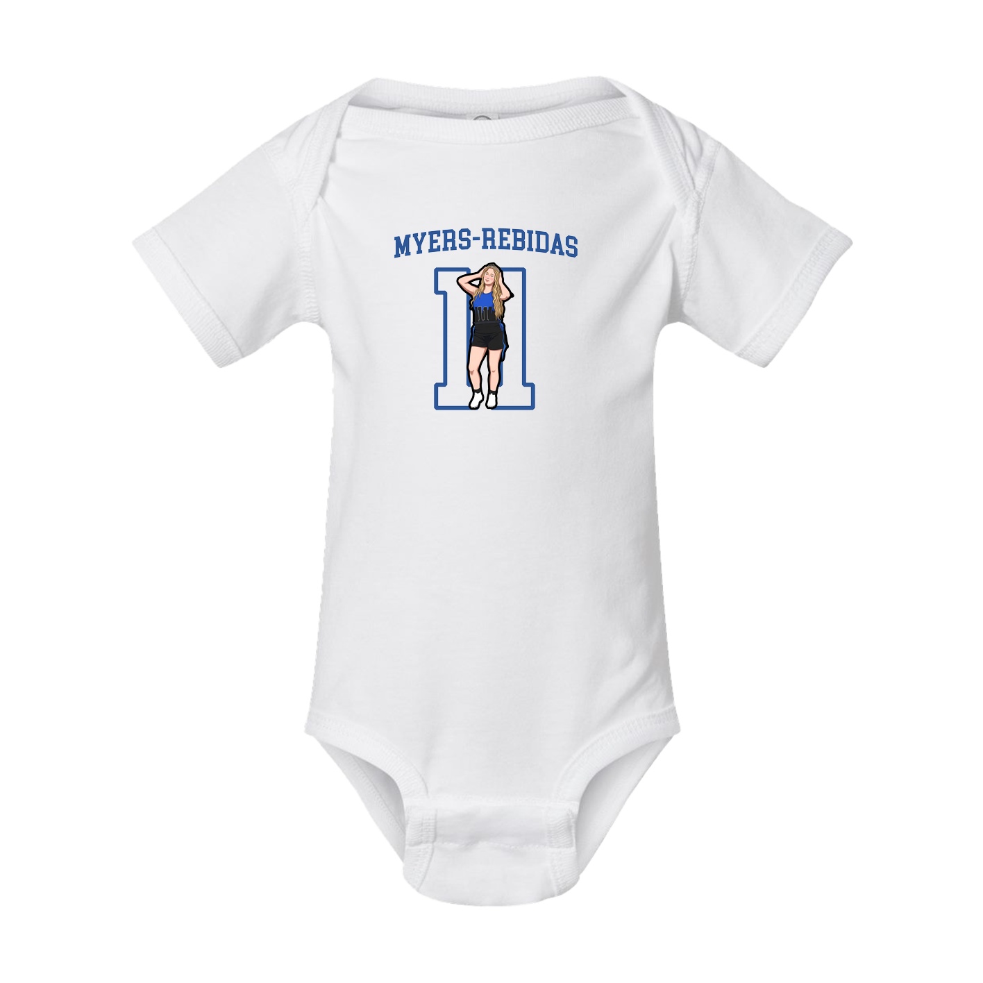 Baby Onesie — Shirsey in White