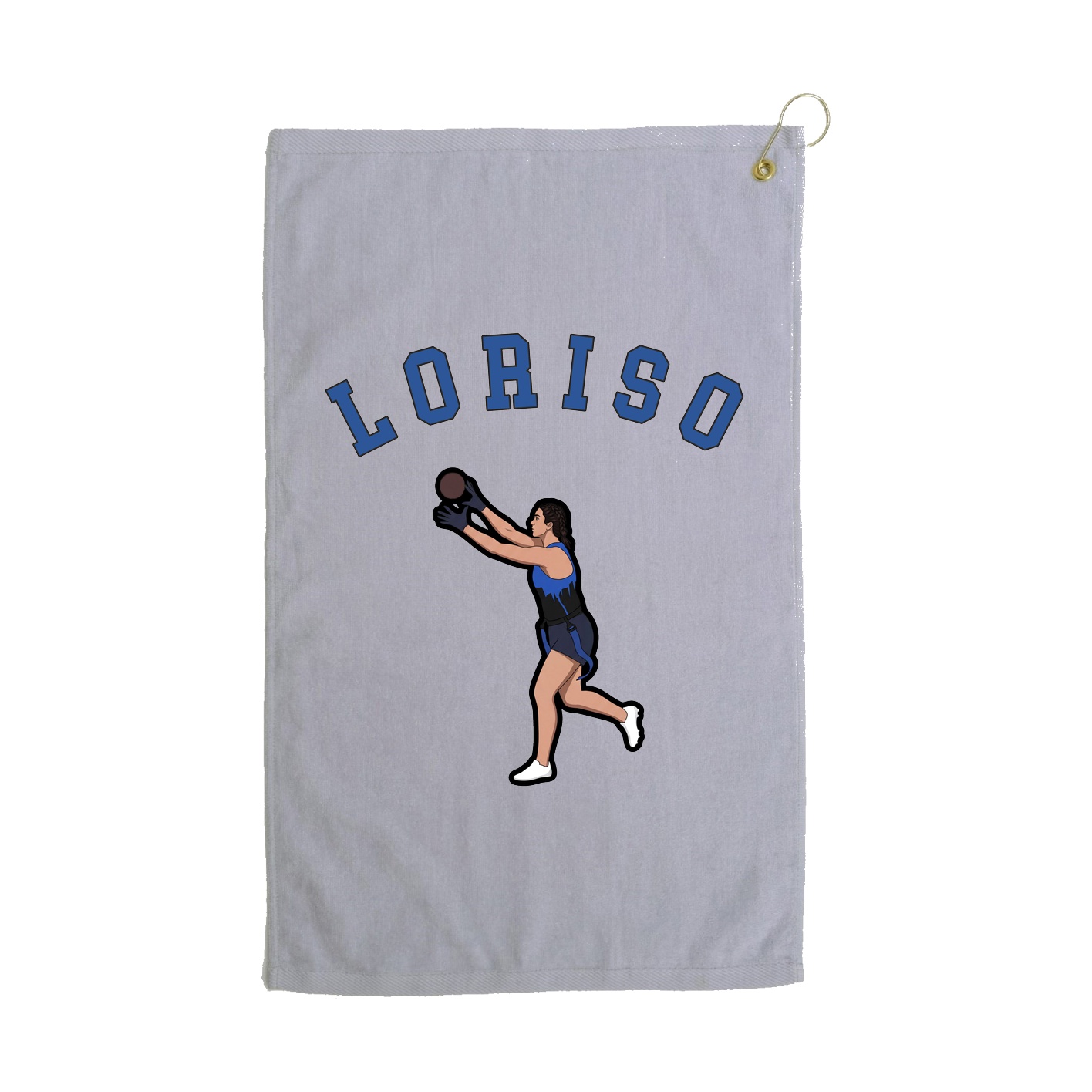Golf Towel — Shirsey Arch in Grey