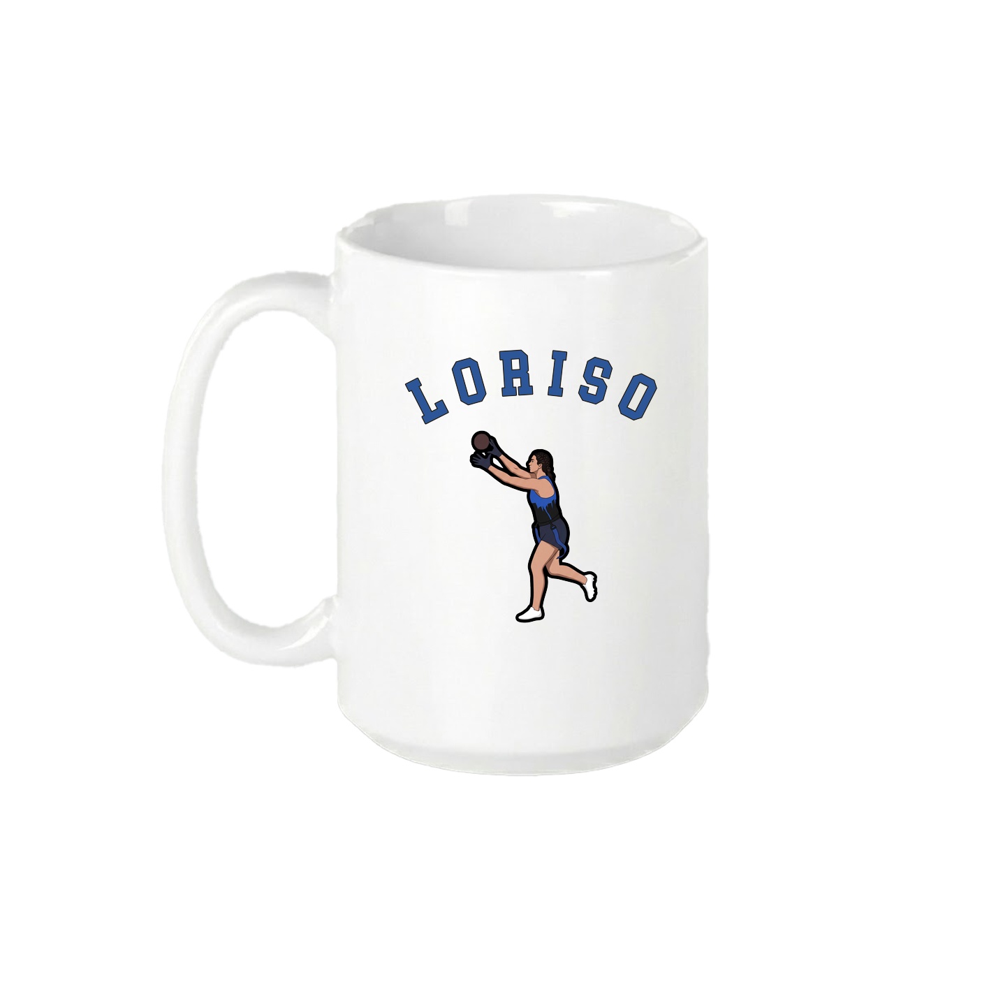15oz Coffee Mug — Shirsey Arch in White