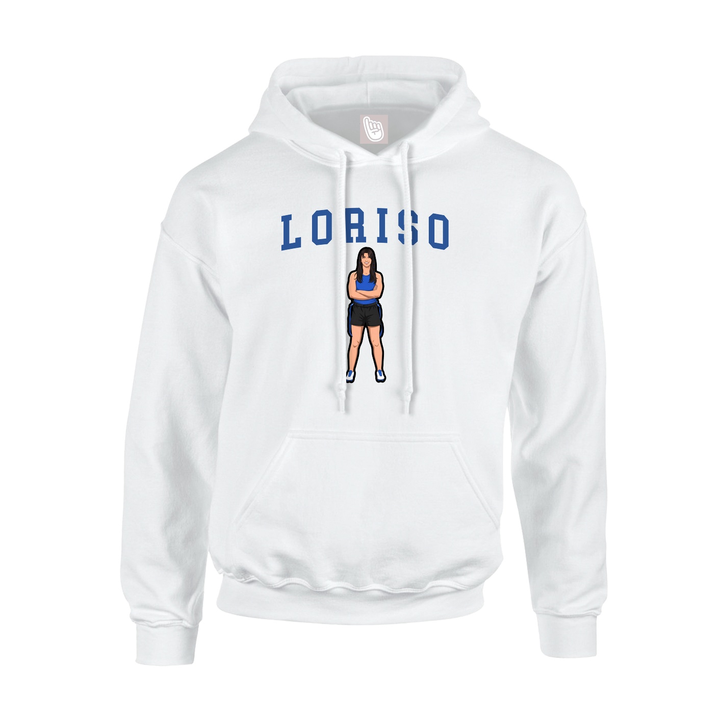 Youth Hoodie — Shirsey in White