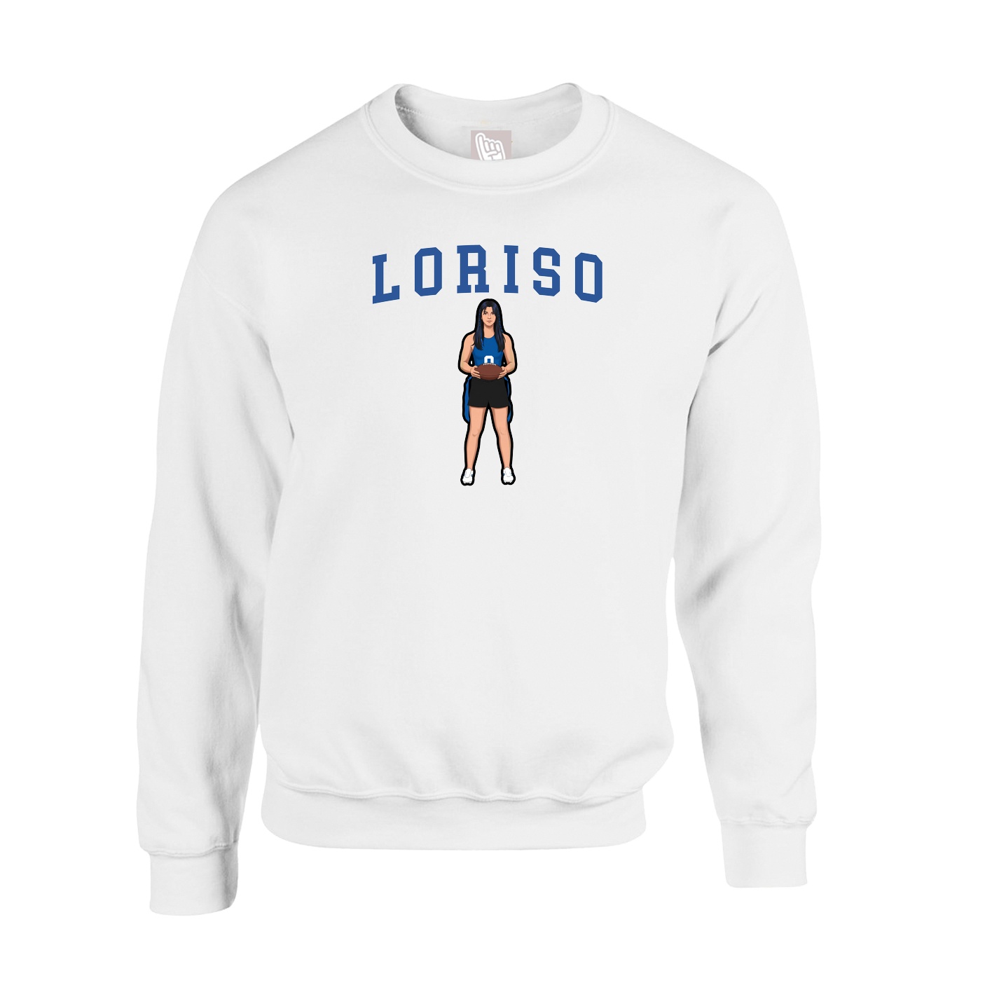 Fleece Crew — Shirsey in White