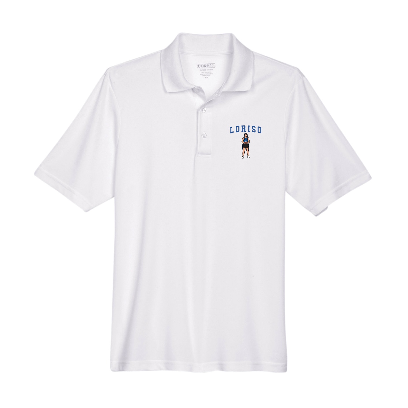 Performance Polo — Shirsey in White