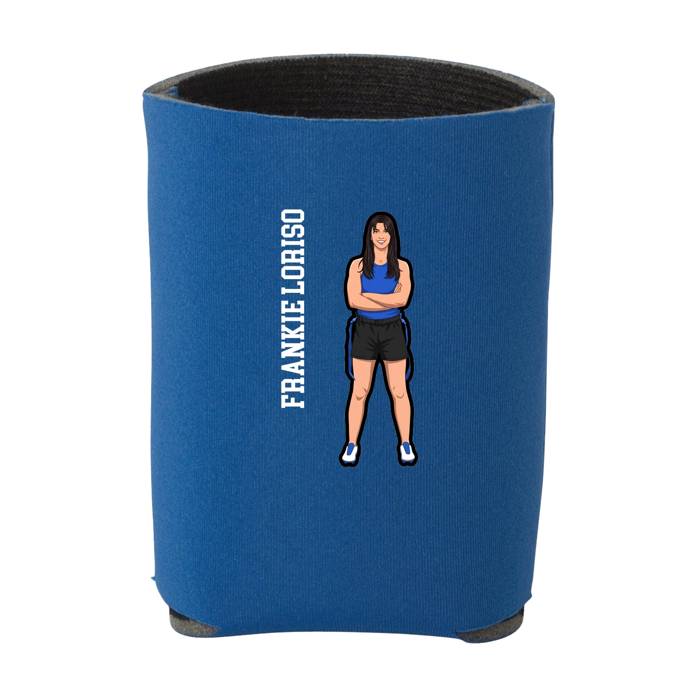 Can Holder — Name Vertical in Royal
