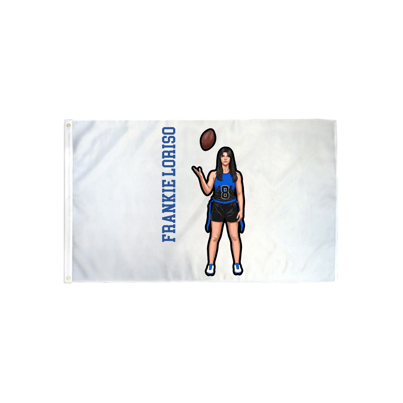3x5 Flag — Name Vertical in Classic