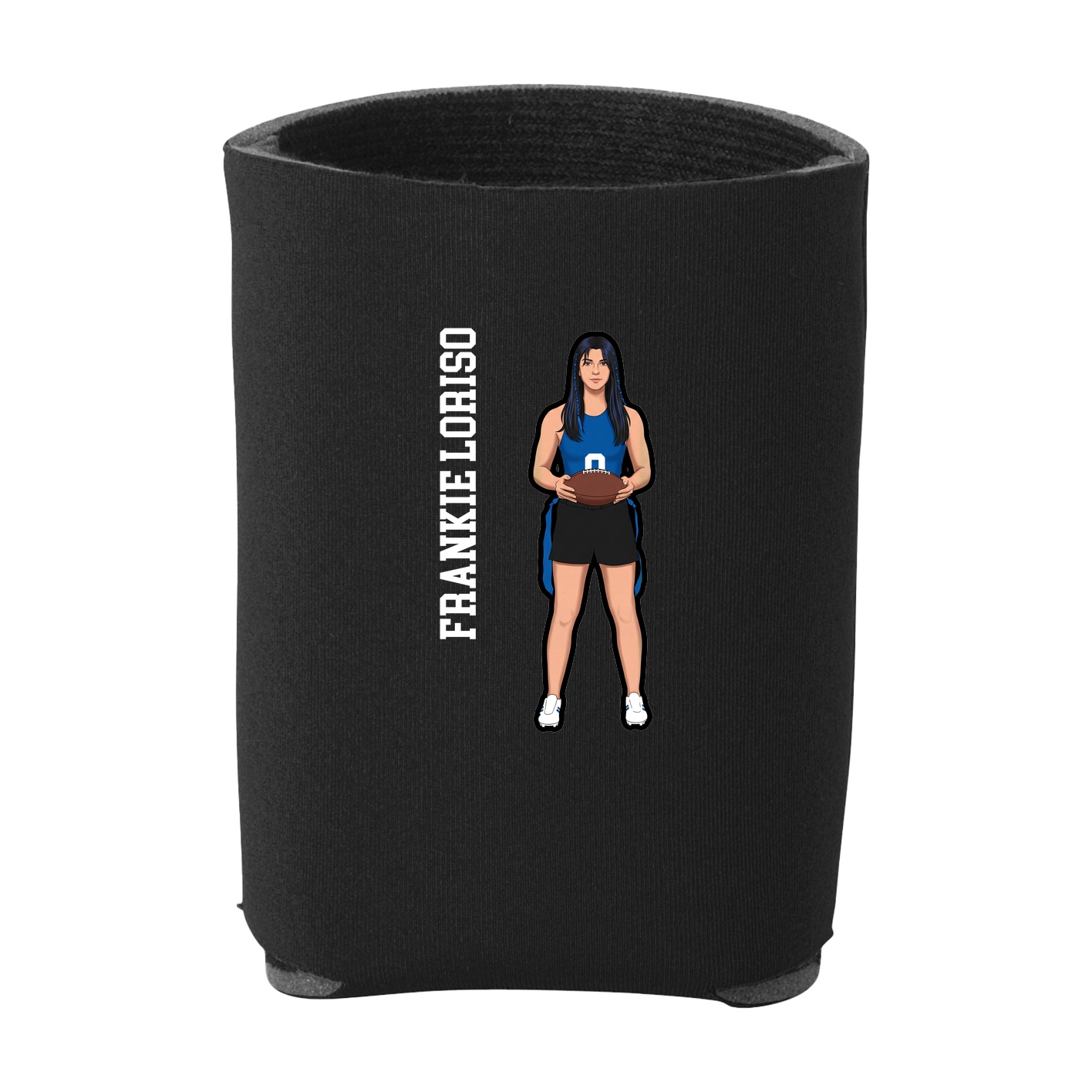 Can Holder — Name Vertical in Black