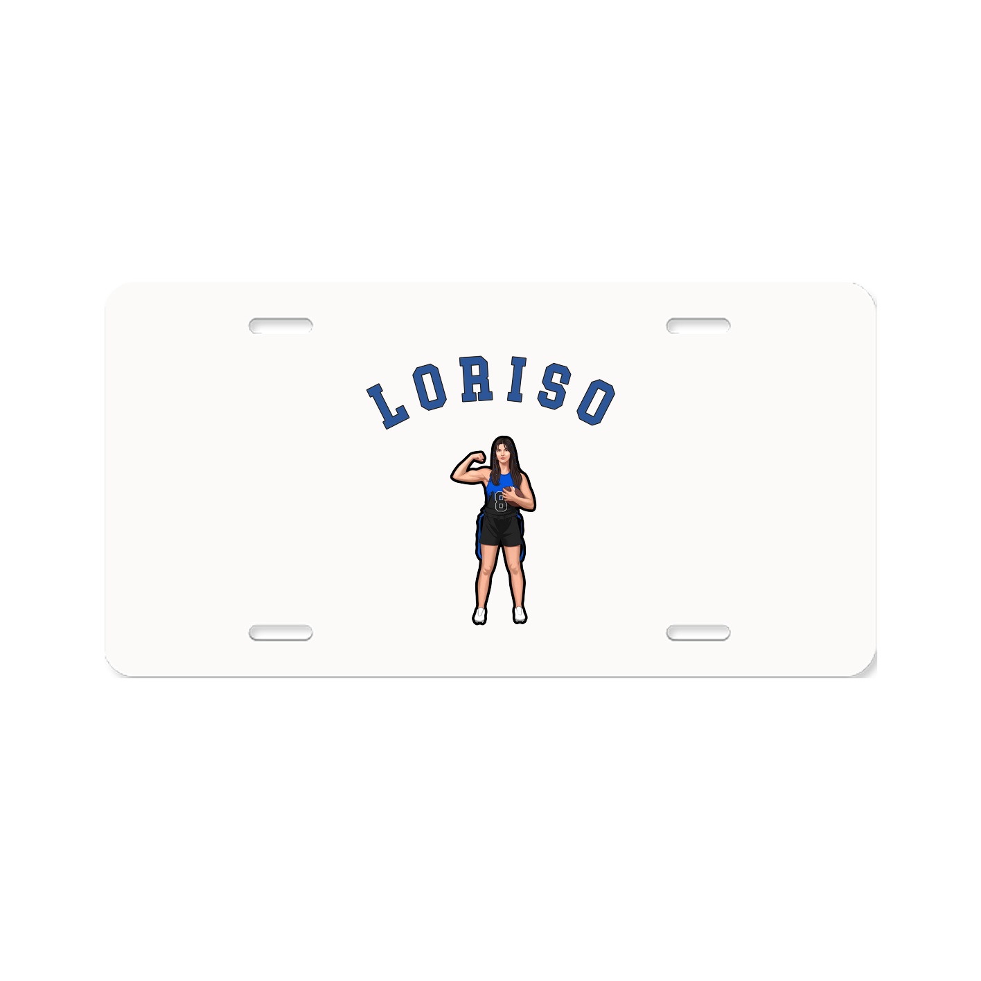 License Plate — Shirsey Arch in Classic