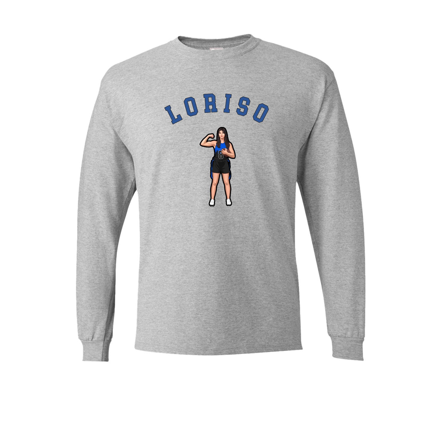 Long Sleeve Tee — Shirsey Arch in Grey