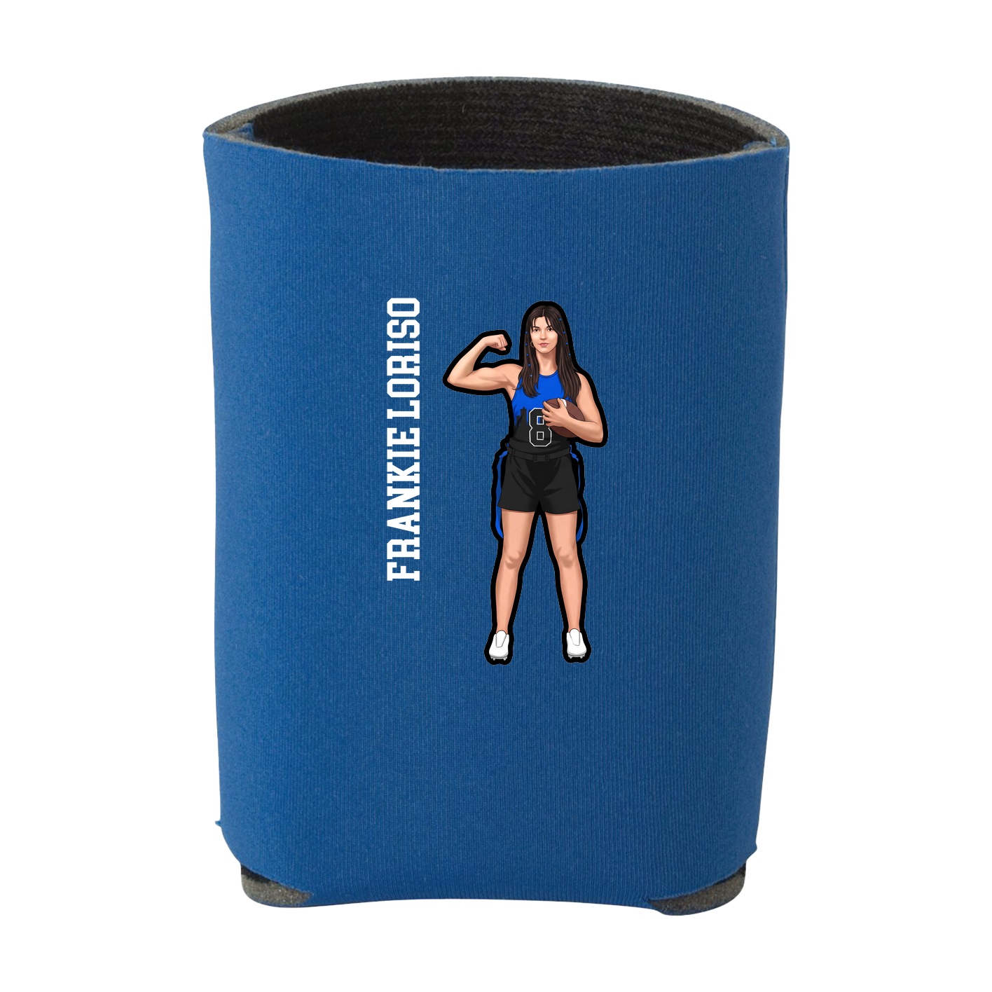 Can Holder — Name Vertical in Royal