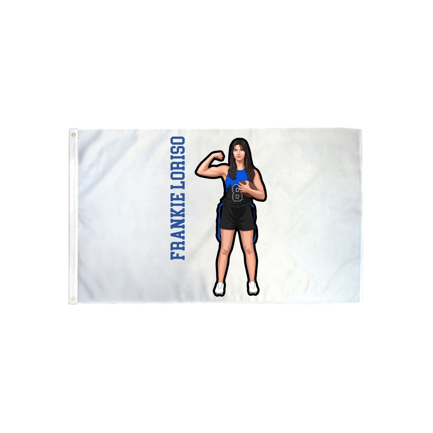 3x5 Flag — Name Vertical in Classic