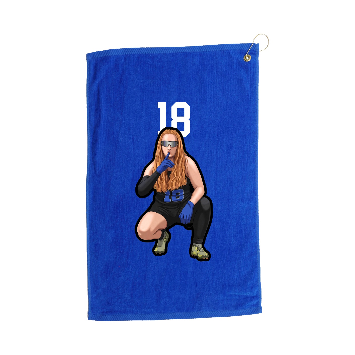 Terry Velour Golf Towel
